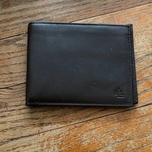 Ralph Lauren Black Leather Wallet